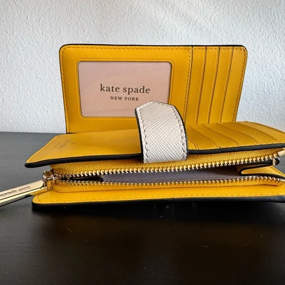 Kate Spade White Bee-Embellished Wallet - Picture 6 of 7